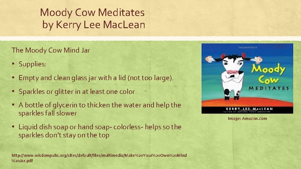 Moody Cow Meditates by Kerry Lee Mac. Lean The Moody Cow Mind Jar ▪ Moody Cow Meditates by Kerry Lee Mac. Lean The Moody Cow Mind Jar ▪