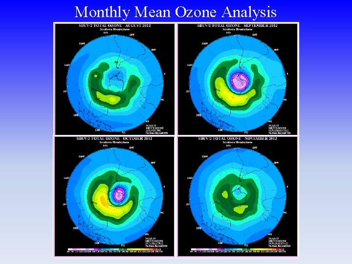 Monthly Mean Ozone Analysis 