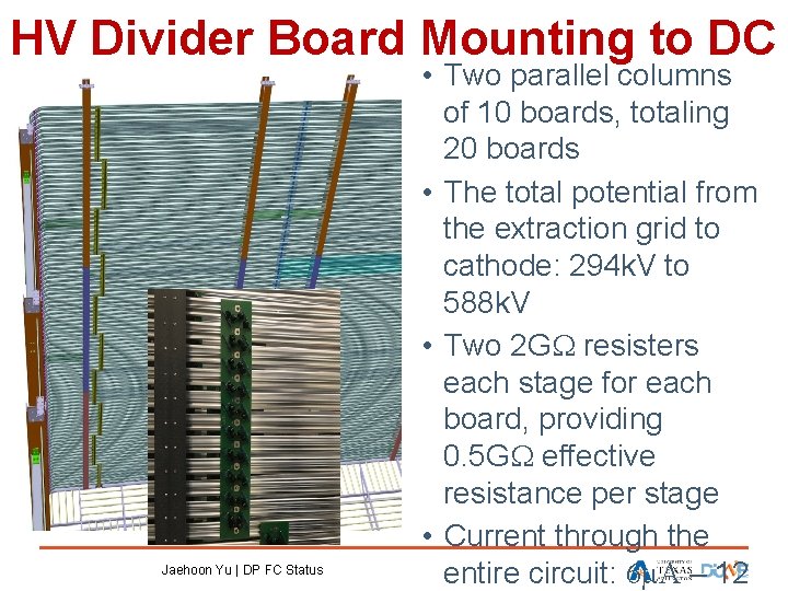 HV Divider Board Mounting to DC A. Gendotti 5 12/20/17 Jaehoon Yu | DP