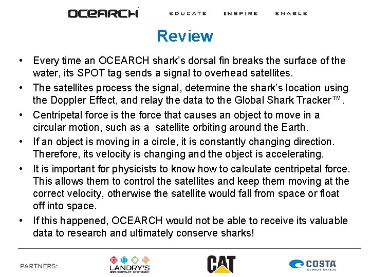 Review • Every time an OCEARCH shark’s dorsal fin breaks the surface of the
