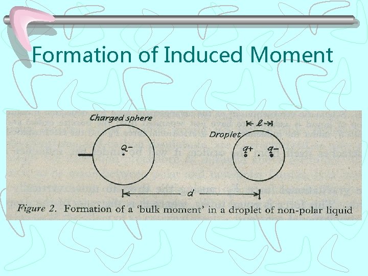 Formation of Induced Moment 