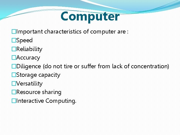 History of Computer Computer We are familiar with