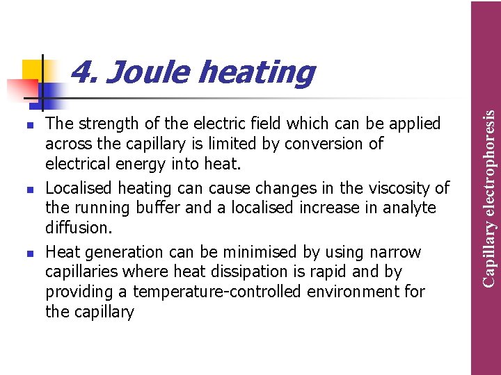 n n n The strength of the electric field which can be applied across n n n The strength of the electric field which can be applied across