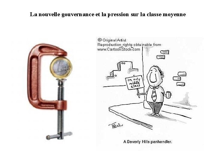 La nouvelle gouvernance et la pression sur la classe moyenne 