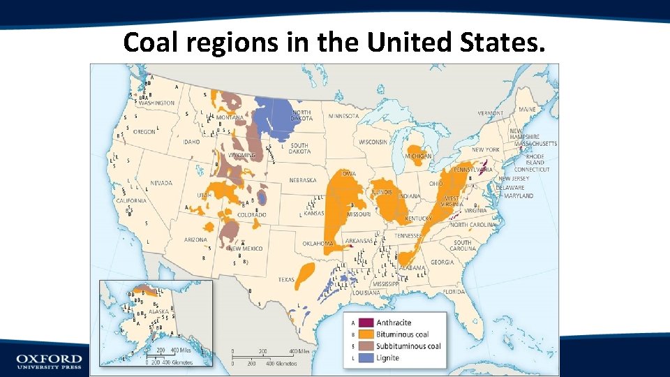 Coal regions in the United States. 