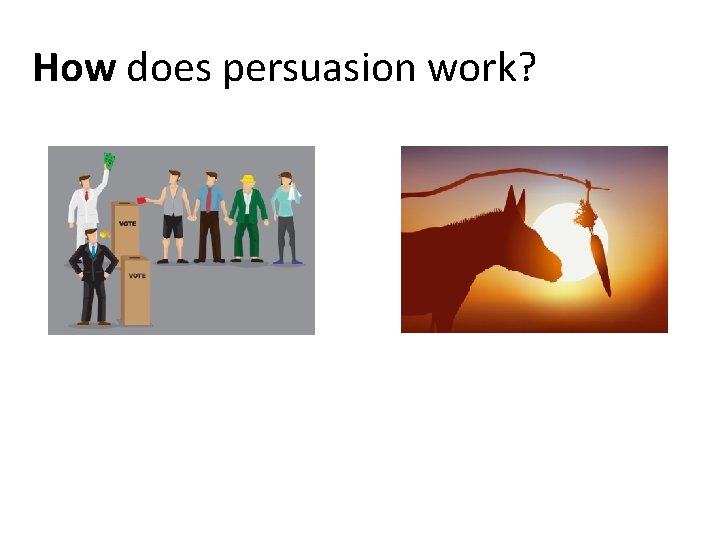 How does persuasion work? 