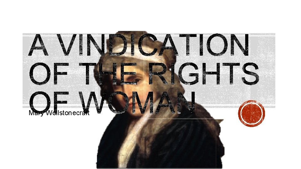 Mary Wollstonecraft 