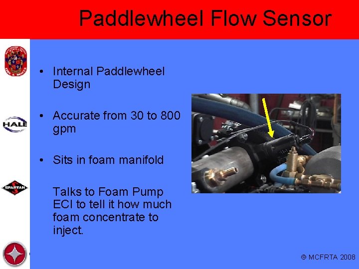Paddlewheel Flow Sensor • Internal Paddlewheel Design • Accurate from 30 to 800 gpm