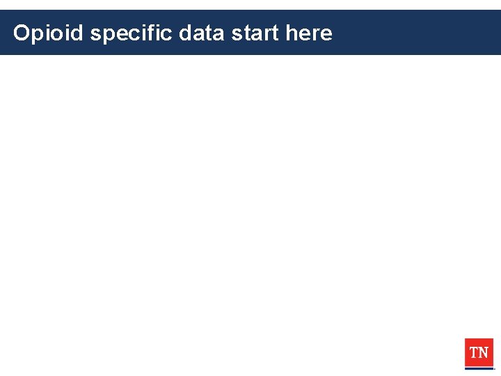 Opioid specific data start here 