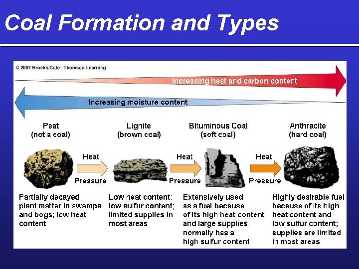 Coal Formation and Types 