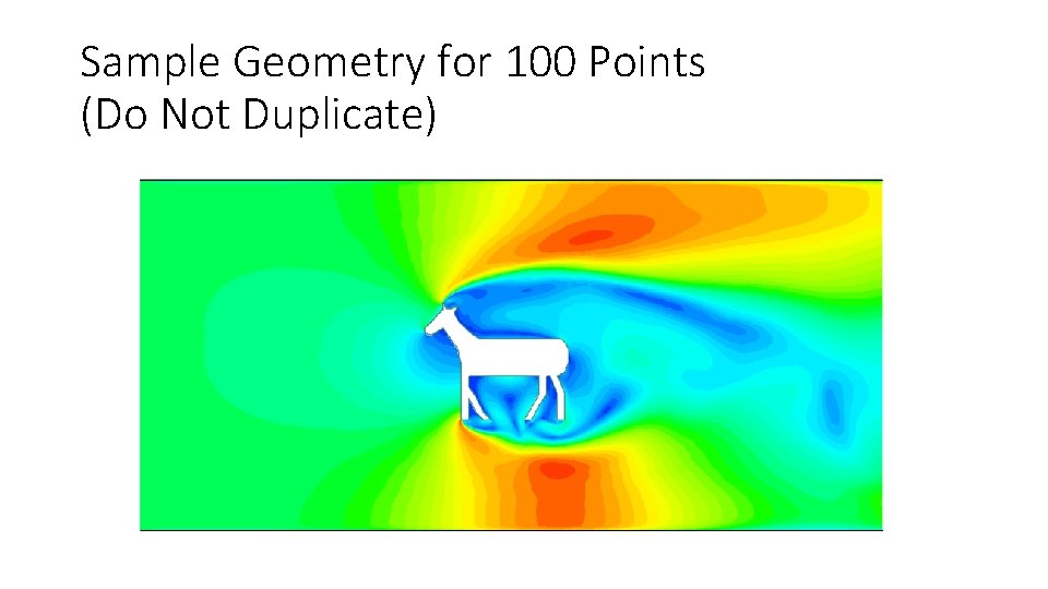 Sample Geometry for 100 Points (Do Not Duplicate) 