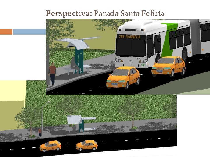 Perspectiva: Parada Santa Felícia 