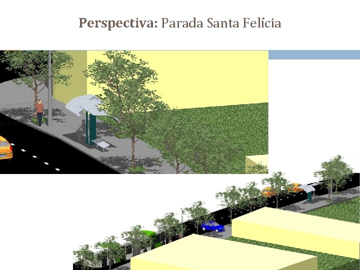 Perspectiva: Parada Santa Felícia 