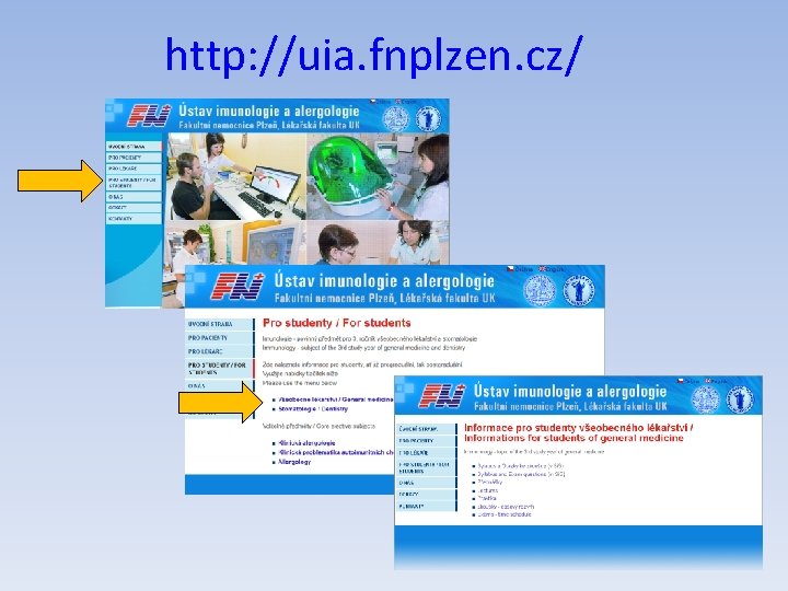 http: //uia. fnplzen. cz/ 