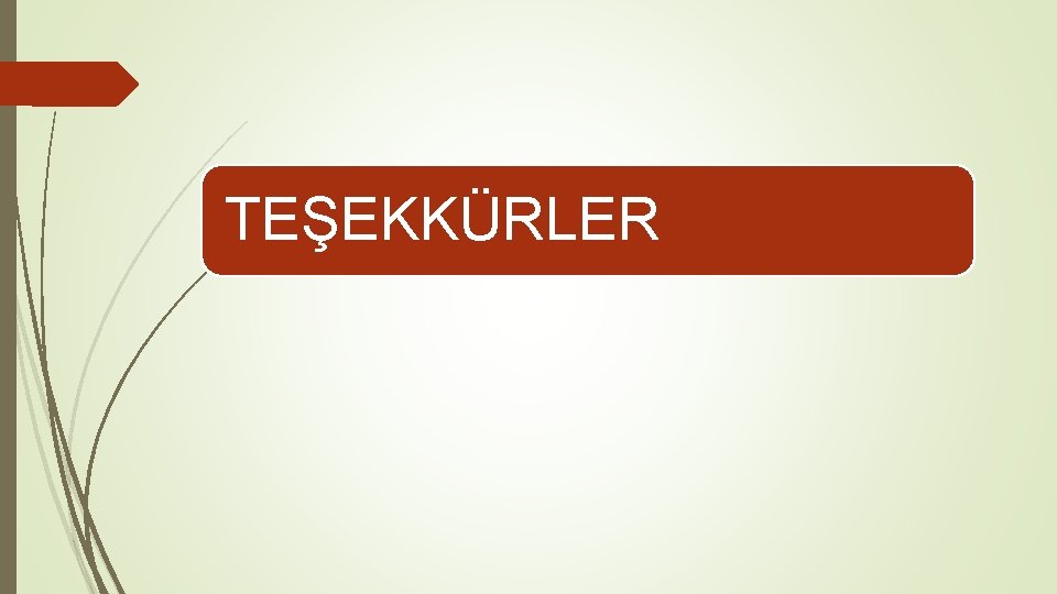 TEŞEKKÜRLER 