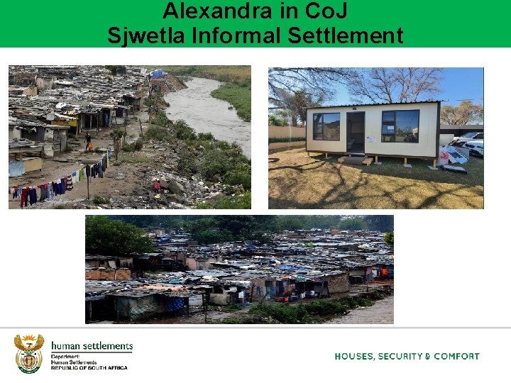 Alexandra in Co. J Sjwetla Informal Settlement 