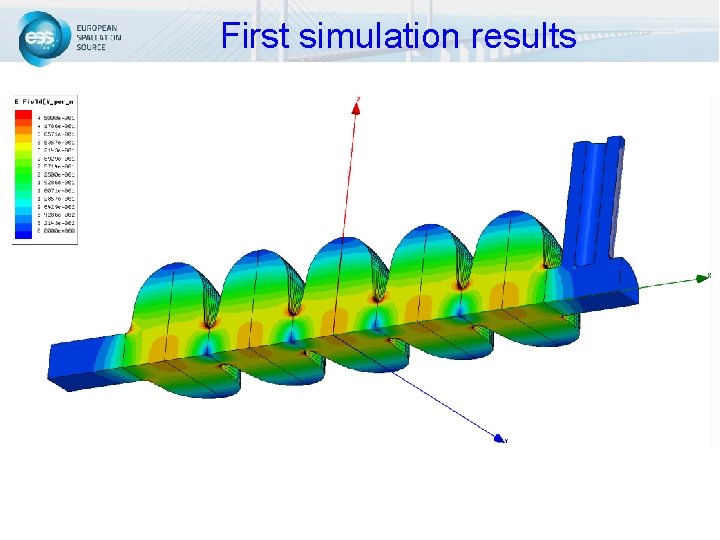 First simulation results 