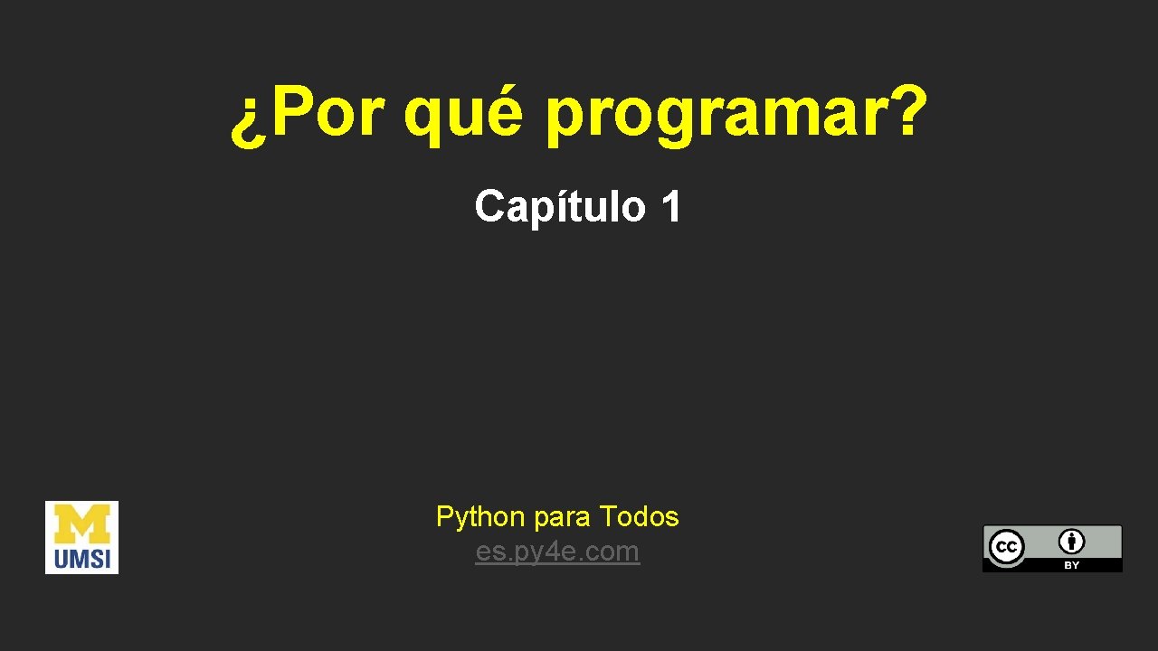 tutorial de python - parte i Images High Quality Grahic Por qu programar Captulo 1 Python para Todos