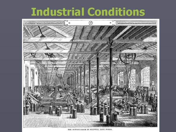 Industrial Conditions 