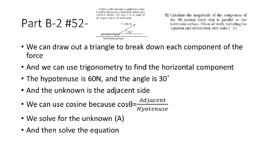 Part B-2 #52 • 