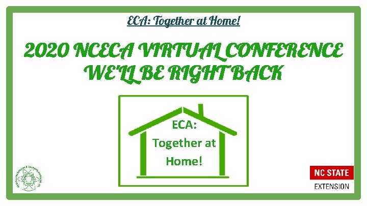 ECA: Together at Home! 