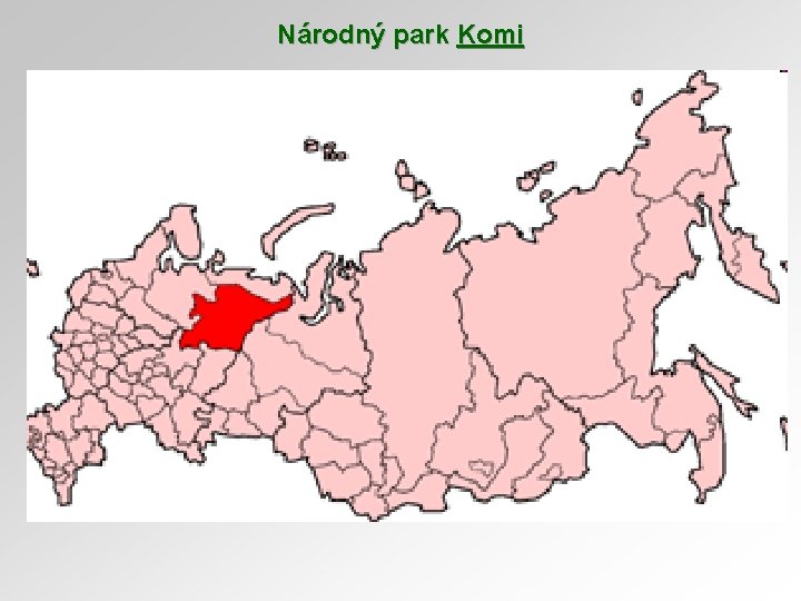 Národný park Komi 