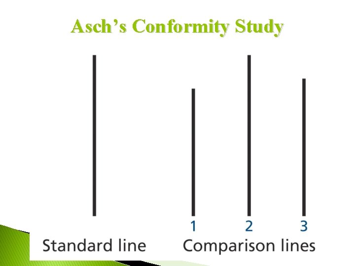 Asch’s Conformity Study 