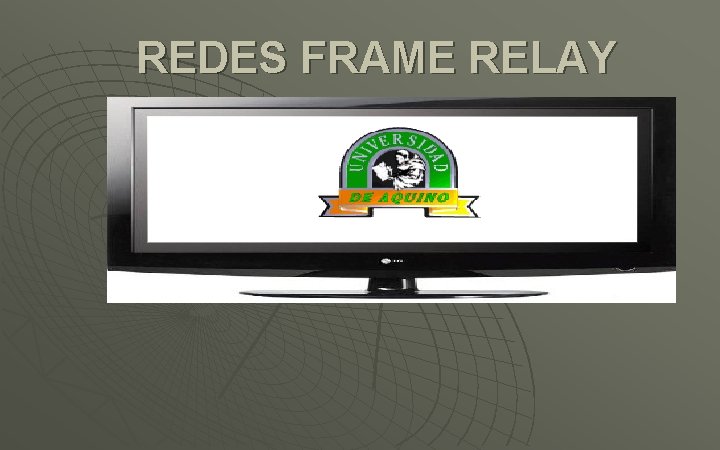 REDES FRAME RELAY 