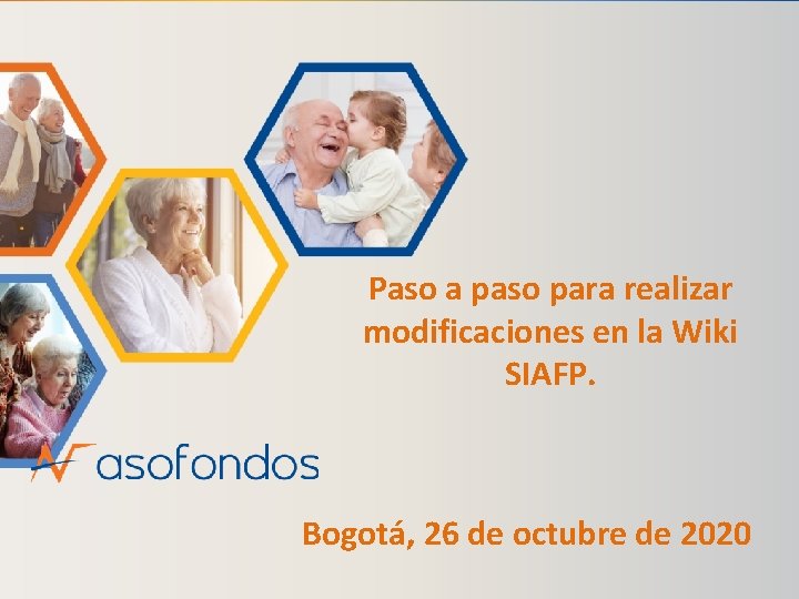 Paso a paso para realizar modificaciones en la Wiki SIAFP. Bogotá, 26 de octubre