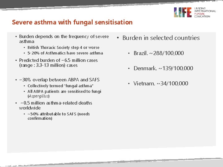 How common are fungal diseases Prof David W