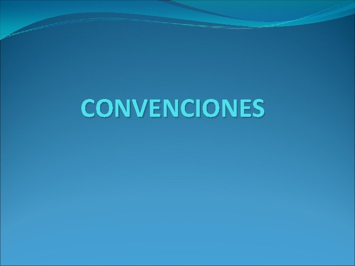 CONVENCIONES 