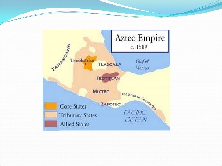 What do you see here The Aztecs Migrated