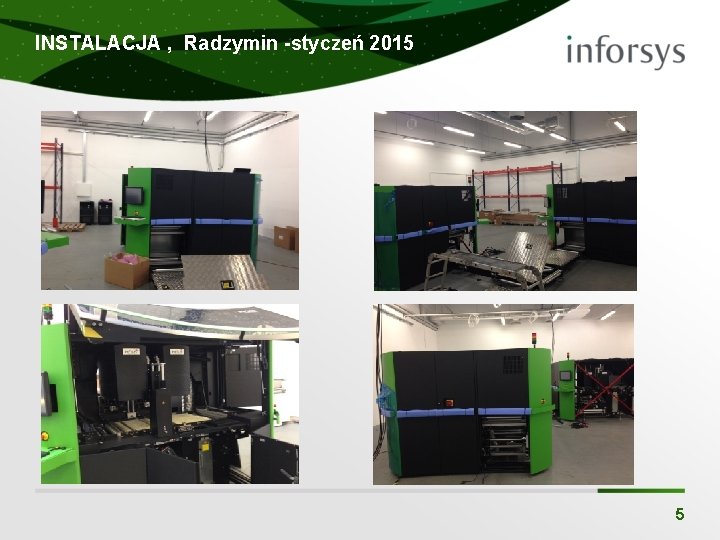 INSTALACJA , Radzymin -styczeń 2015 5 