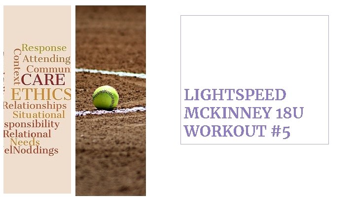 LIGHTSPEED MCKINNEY 18 U WORKOUT #5 