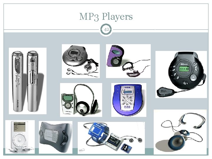 MP 3 Players 42 