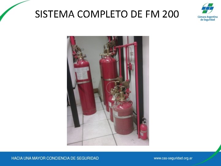 SISTEMA COMPLETO DE FM 200 