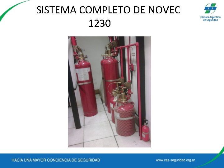 SISTEMA COMPLETO DE NOVEC 1230 