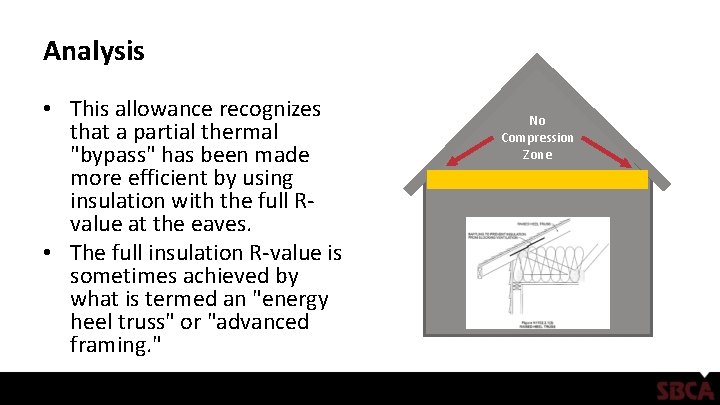 Analysis • This allowance recognizes that a partial thermal "bypass" has been made more Analysis • This allowance recognizes that a partial thermal "bypass" has been made more