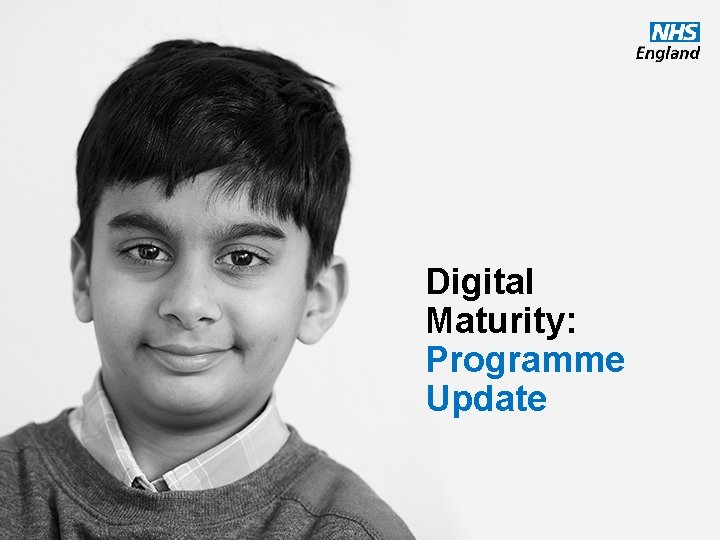 Digital Maturity: Programme Update 