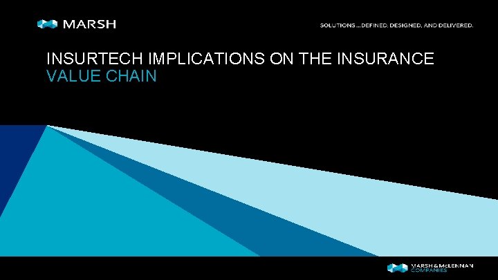 INSURTECH IMPLICATIONS ON THE INSURANCE VALUE CHAIN 