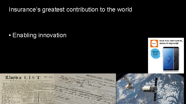 Insurance’s greatest contribution to the world • Enabling innovation MARSH September 2021 4 