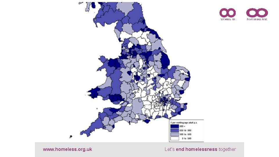 www. homeless. org. uk Let’s end homelessness together 