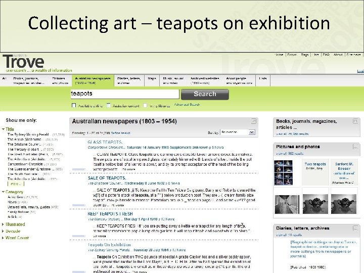 Collecting art – teapots on exhibition 