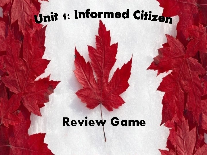 Review Game 