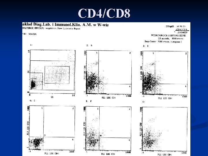 CD 4/CD 8 