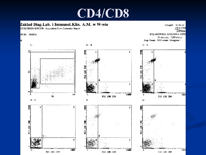CD 4/CD 8 