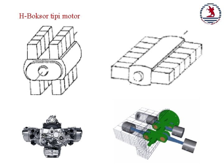 H-Boksor tipi motor 9 