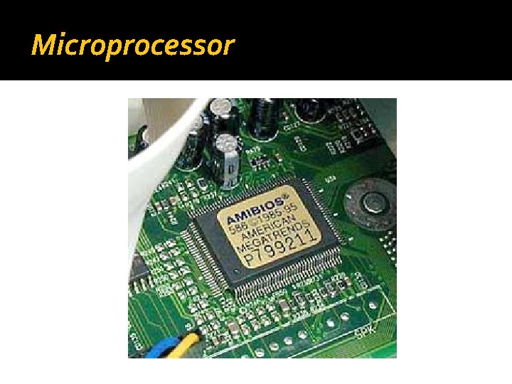 Microprocessor 