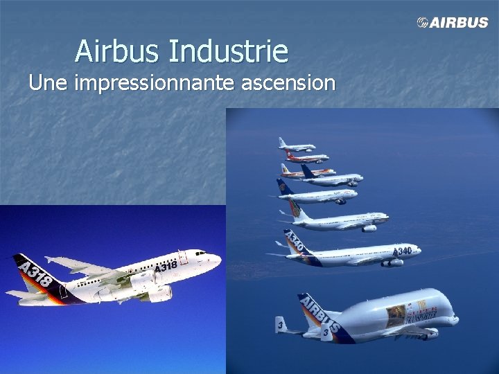 Airbus Industrie Une impressionnante ascension 