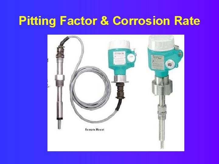 Pitting Factor & Corrosion Rate 